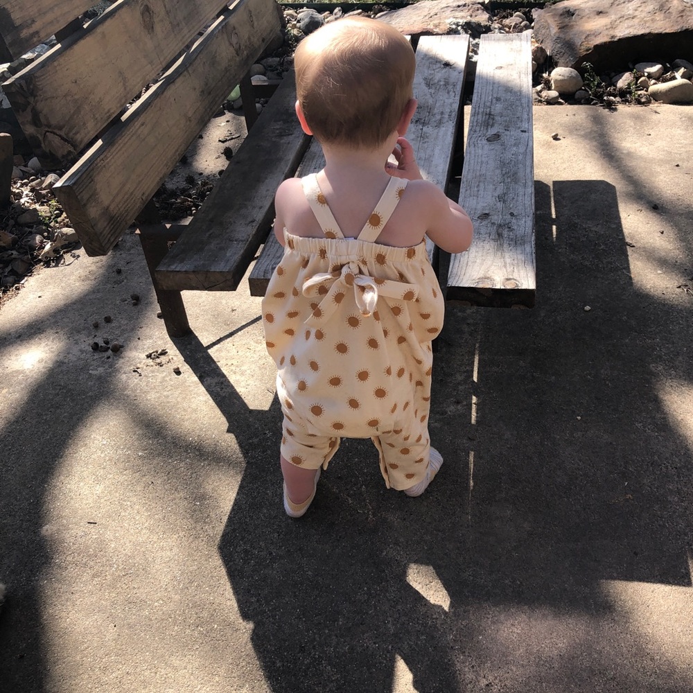 EUC Angel Dear Romper